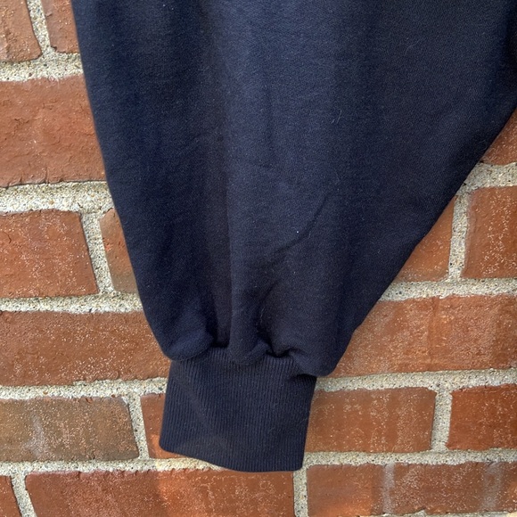 NWT sz 2X Nike Yoga black crop long sleeve v neck sweatshirt - Picture 4 of 6